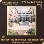 Residential Pathways Construction in Dubai