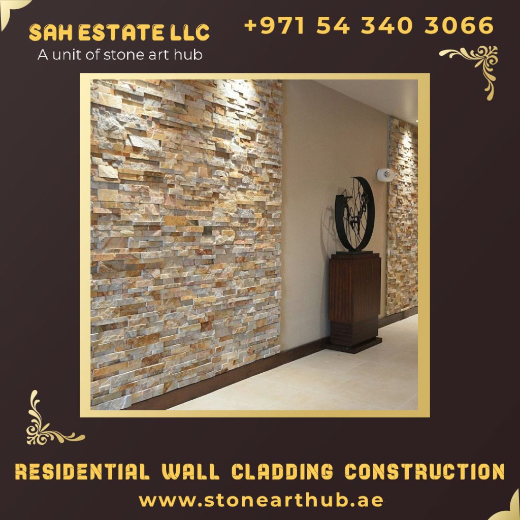 Residential Wall Cladding Construction in Dubai