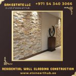 Residential Wall Cladding Construction in Dubai