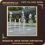 Residential Water Feature Construction in Dubai