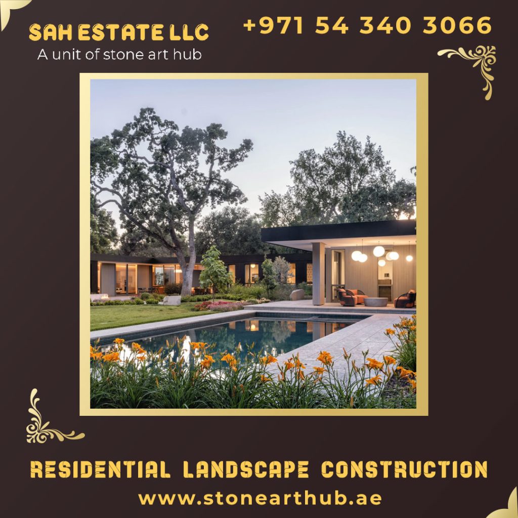 Residential Landscape Construction in Dubai