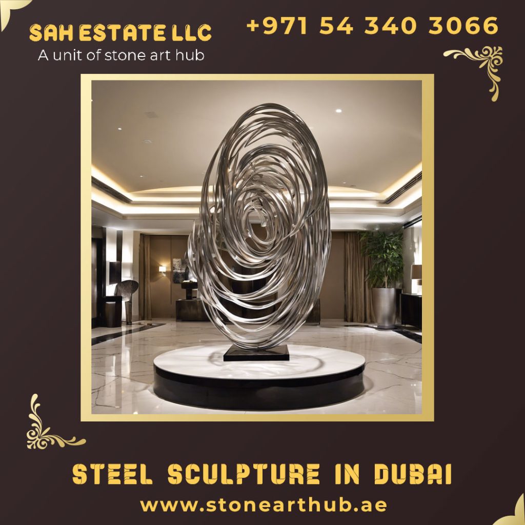 Steel Sculpture in Dubai