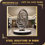 Steel Sculpture in Dubai