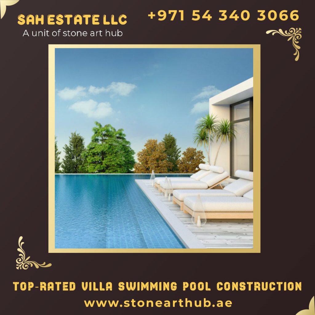 Top-Rated Villa Swimming Pool Construction in Dubai