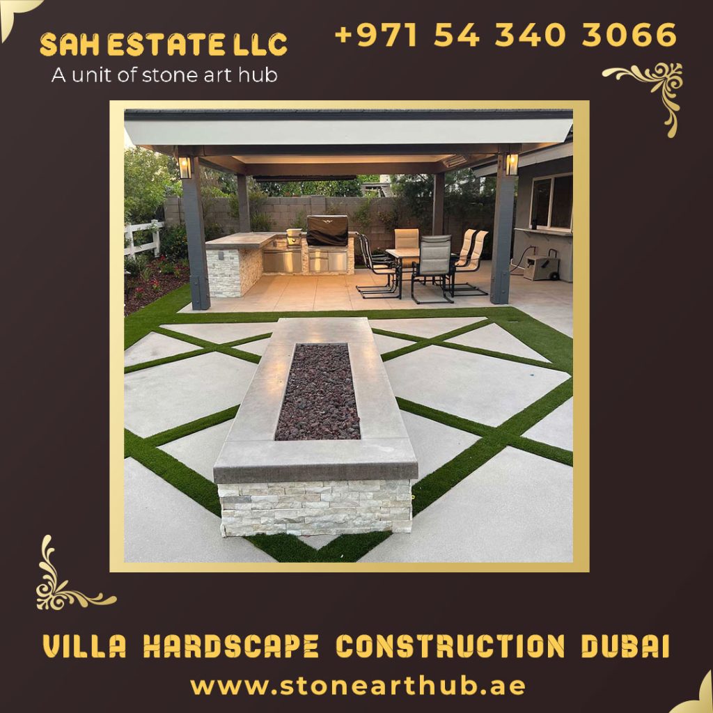 Villa Hardscape construction Dubai