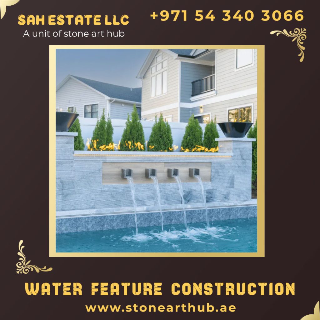 Water Feature Construction in Dubai