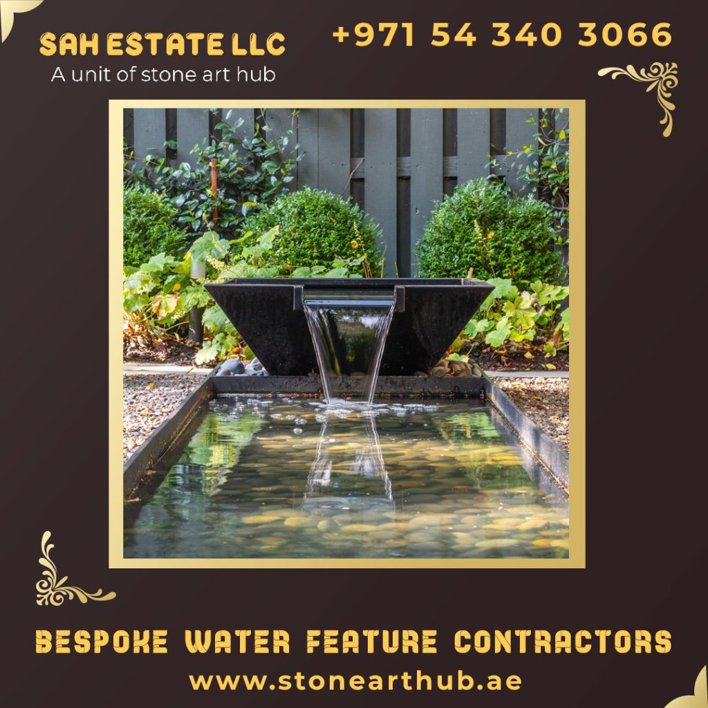 Bespoke Water Feature Contractors in Dubai