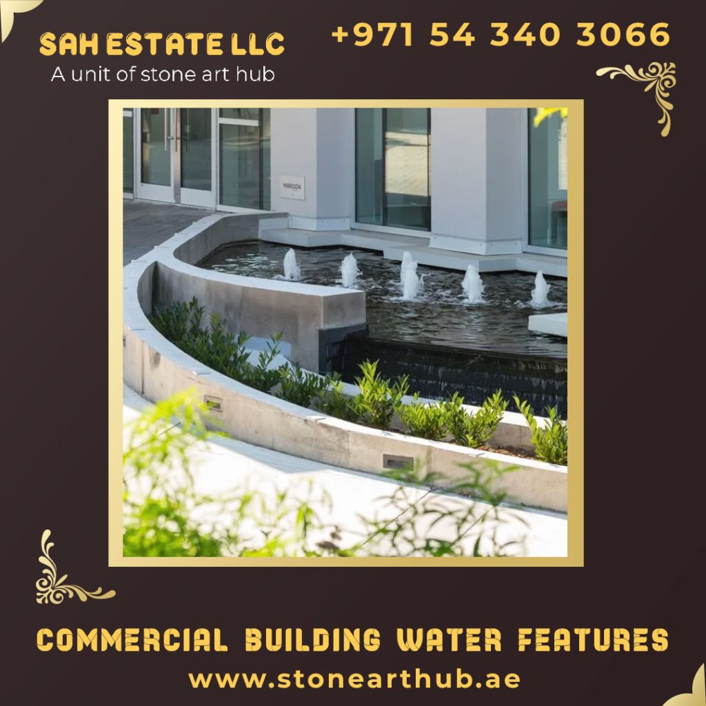 Commercial Building Water Features Contractors in Dubai