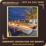 Commercial Hardscape Contractors for Resorts in Dubai