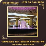 Commercial LED Fountain Contractors in Dubai