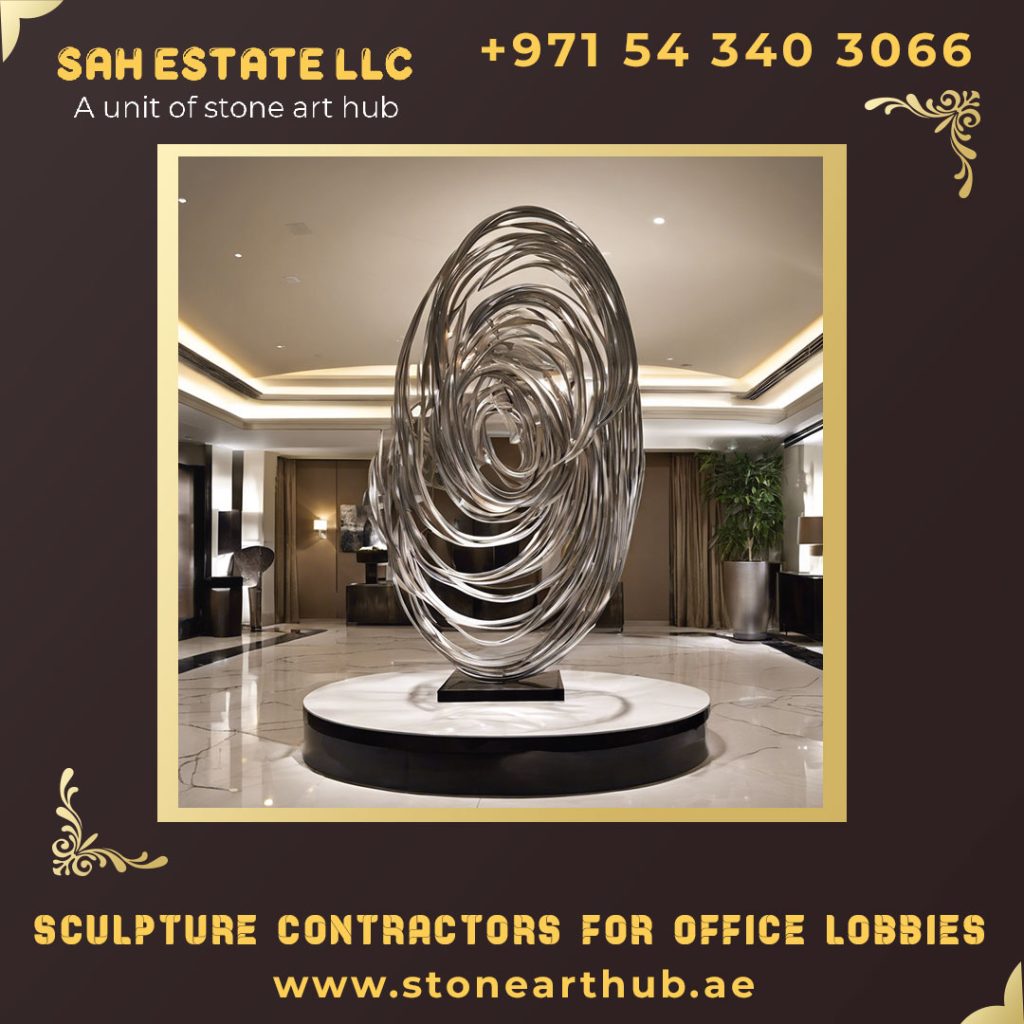 Commercial Sculpture Contractors For Office Lobbies in Dubai