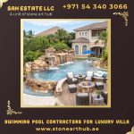 Commercial Swimming Pool Contractors For Luxury Villa in Dubai