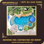 Commercial Swimming Pool Contractors For Resort in Dubai