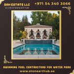 Commercial Swimming Pool Contractors For Water Park in Dubai