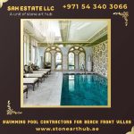 Commercial Swimming Pool Contractors for Beach Front Villas in Dubai