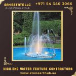 High-end Water Feature Contractors in Dubai