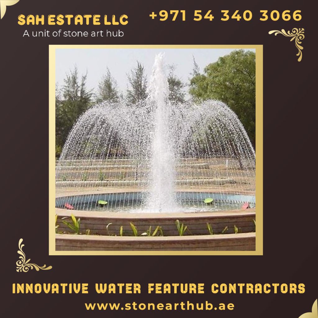 Innovative Water Feature Contractors in Dubai