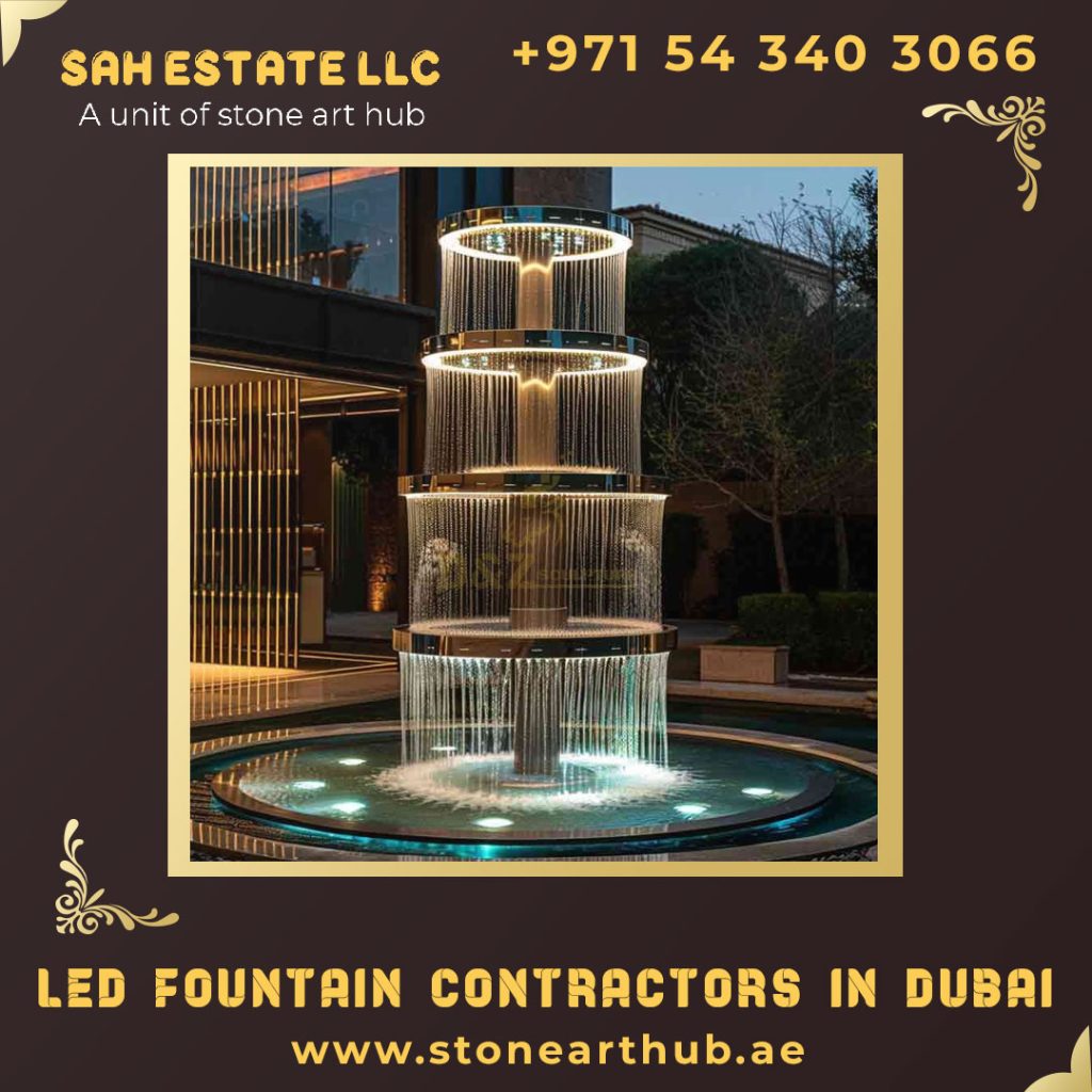 LED Fountain Contractors in Dubai