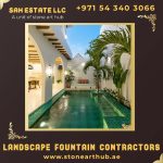 Landscape Fountain Contractors in Dubai