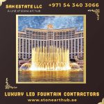 Luxury LED Fountain Contractors in Dubai
