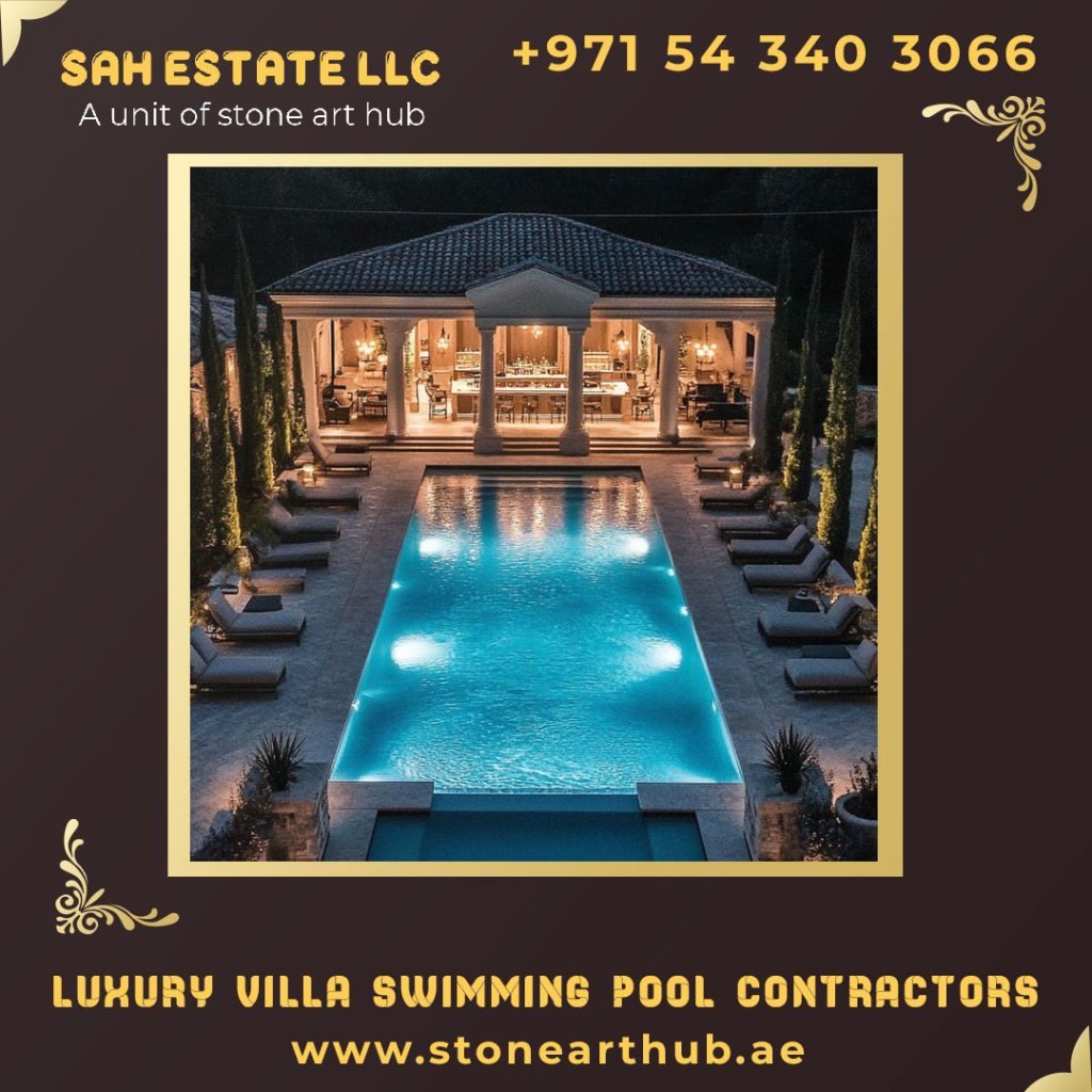 Luxury Villa Swimming Pool Contractors in Dubai