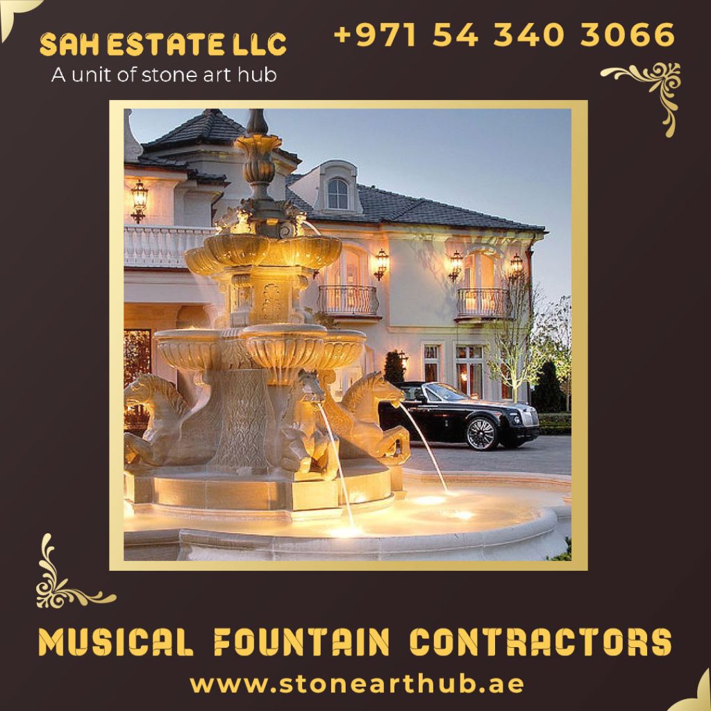 Musical Fountain Contractors in Dubai