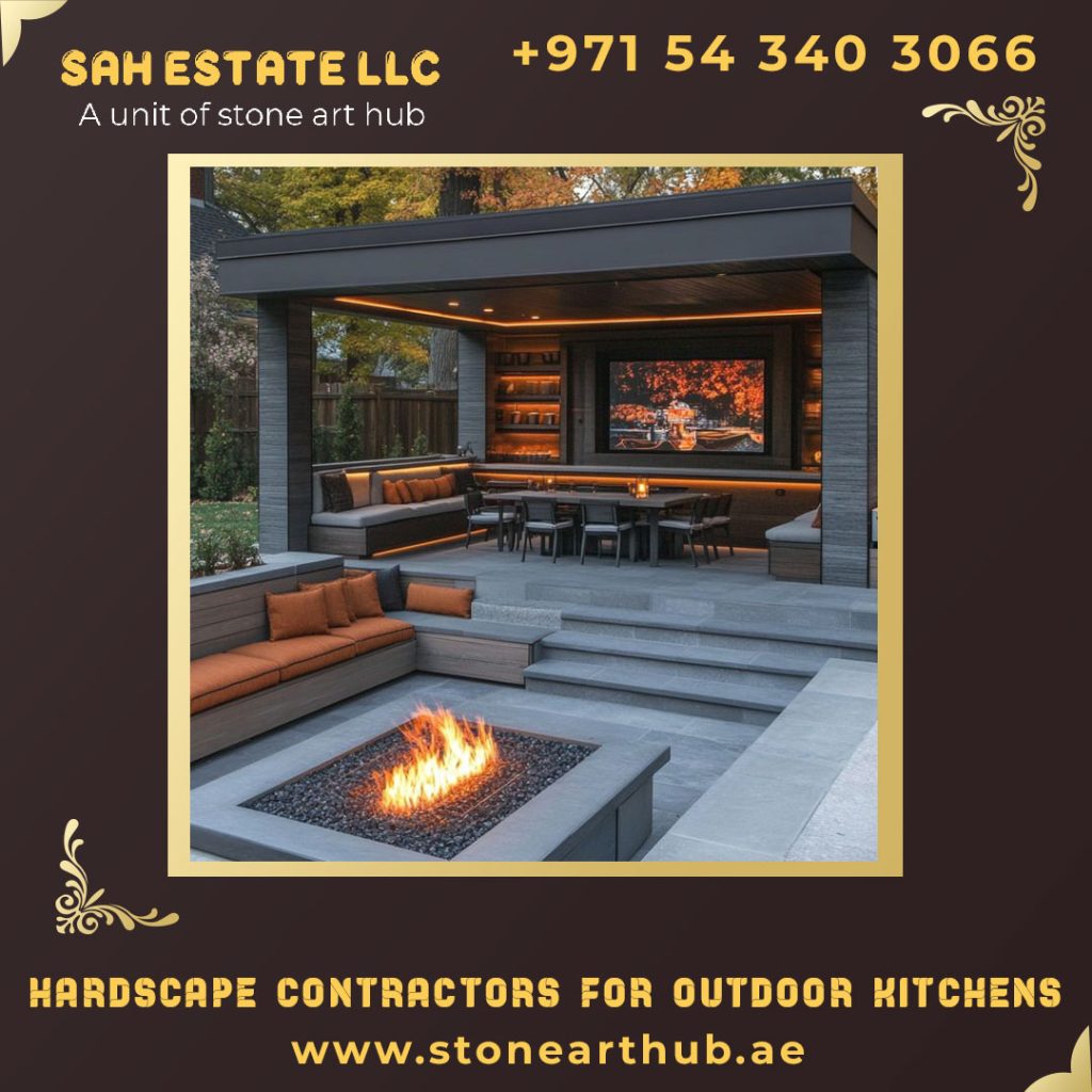 Residential Hardscape Contractors for Outdoor Kitchens in Dubai