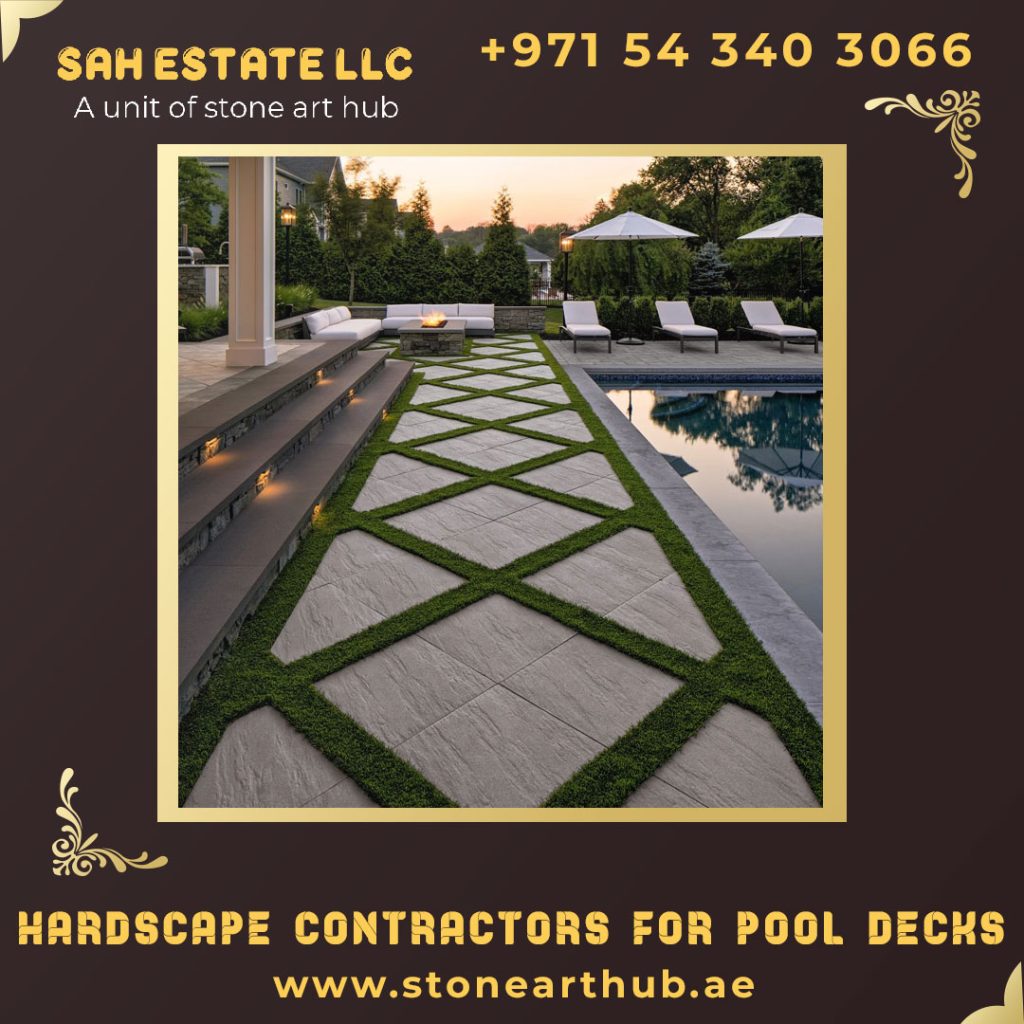 Residential Hardscape Contractors for Pool Decks in Dubai