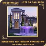 Residential LED Fountain Contractors in Dubai