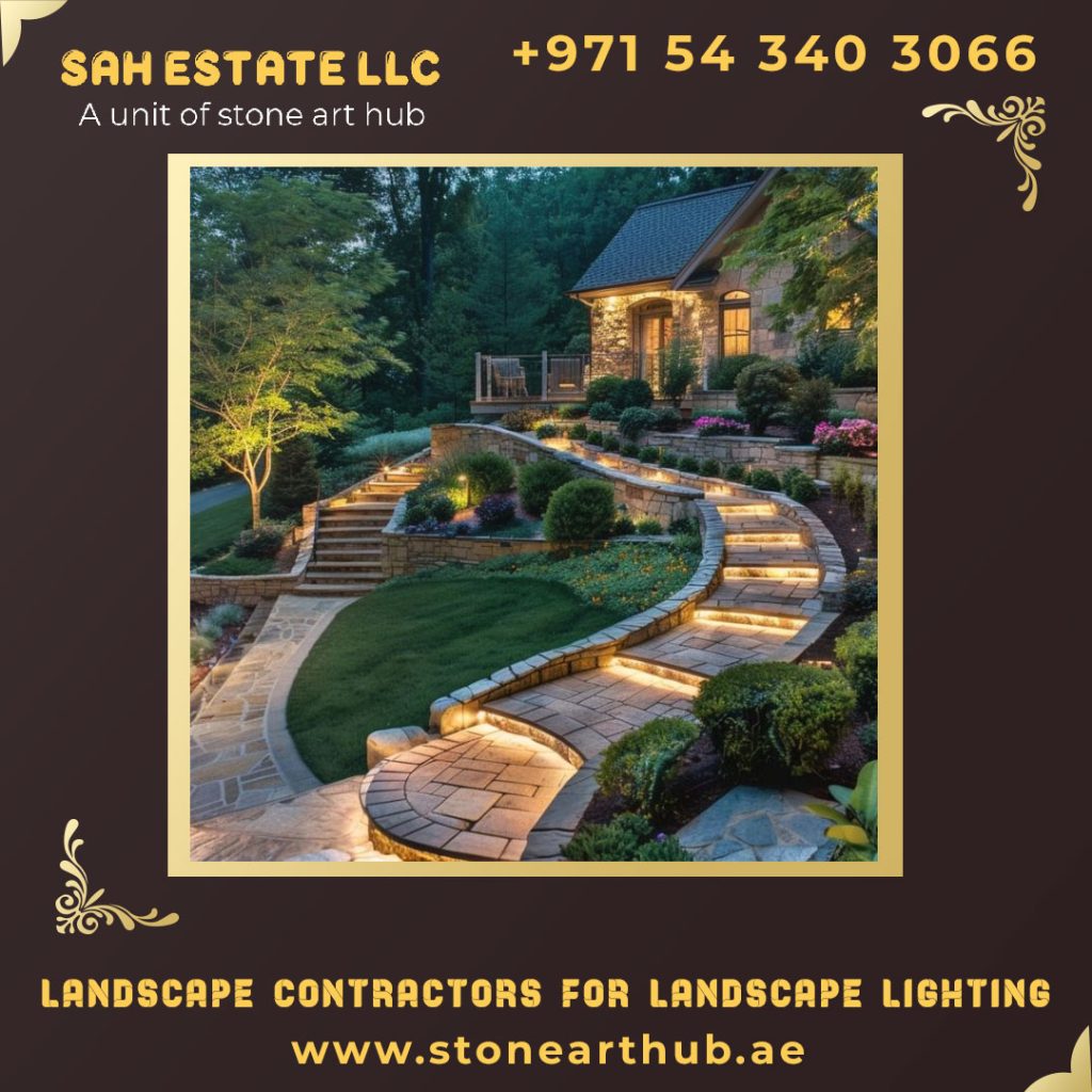 Residential Landscape Contractors for Landscape Lighting in Dubai