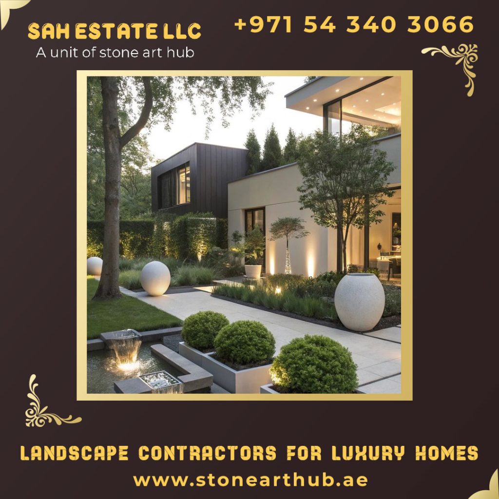 Residential Landscape Contractors for Luxury Homes in Dubai