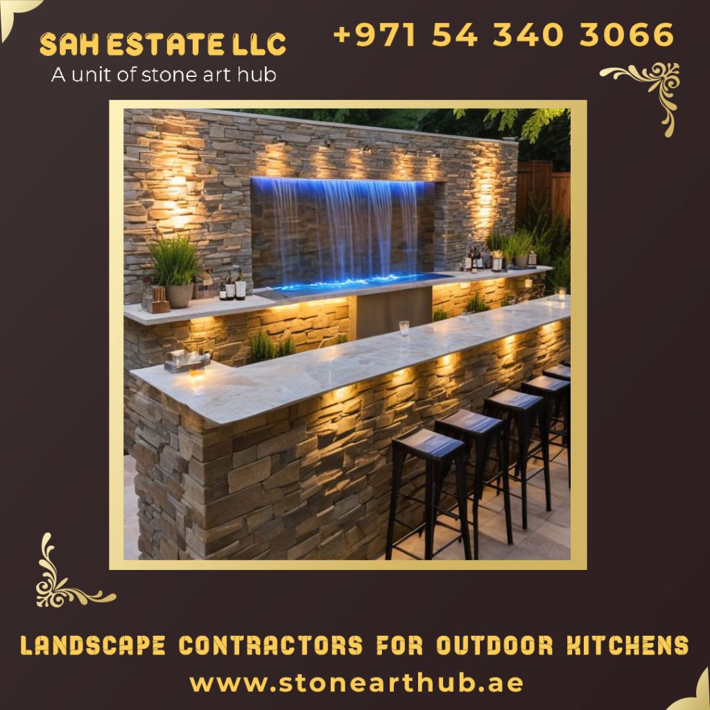 Residential Landscape Contractors for Outdoor Kitchens in Dubai