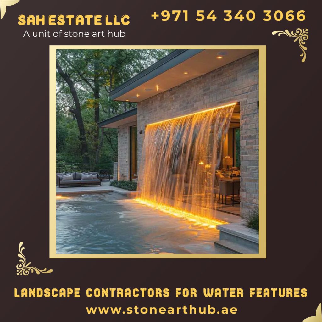 Residential Landscape Contractors for Water Features in Dubai