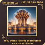Residential Pool Water Feature Contractors in Dubai