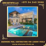 Residential Swimming Pool Contractors For Luxury Pools in Dubai