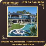 Residential Swimming Pool Contractors For New Construction in Dubai