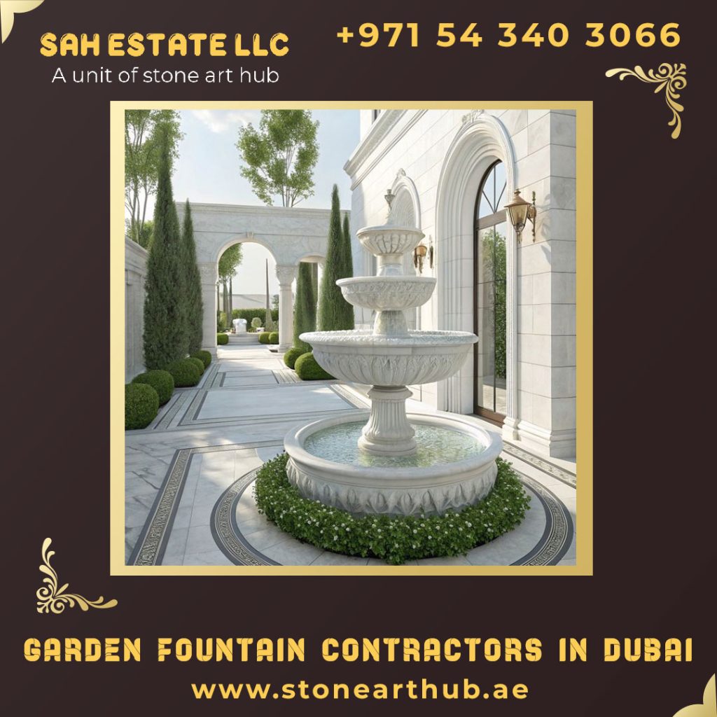 Garden Fountain Contractors in Dubai