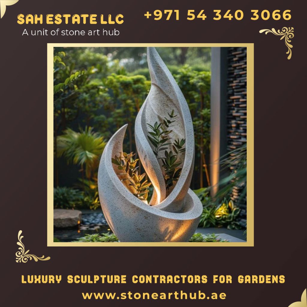 Luxury Sculpture Contractors For Gardens in Dubai