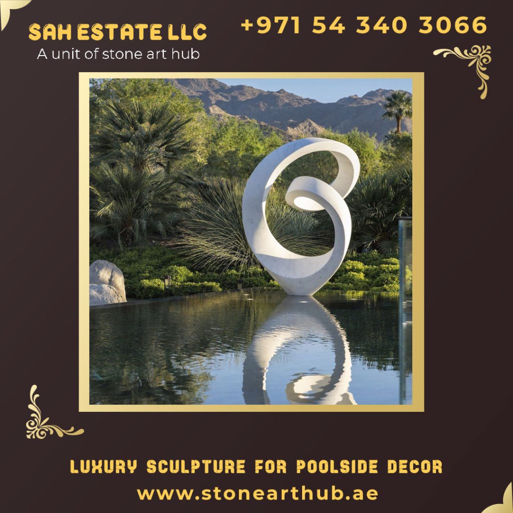 Luxury Sculpture Contractors For Poolside Decor in Dubai