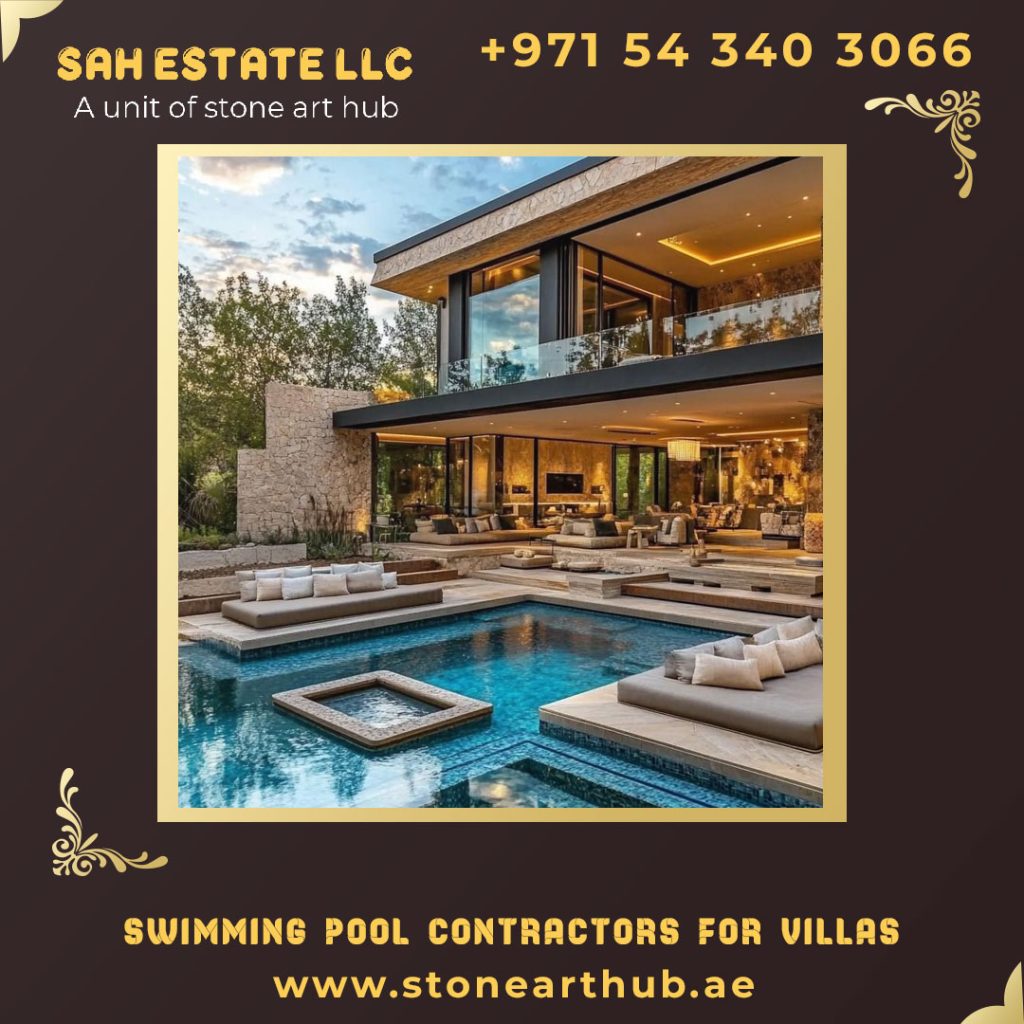 Luxury Swimming Pool Contractors For Villas in Dubai