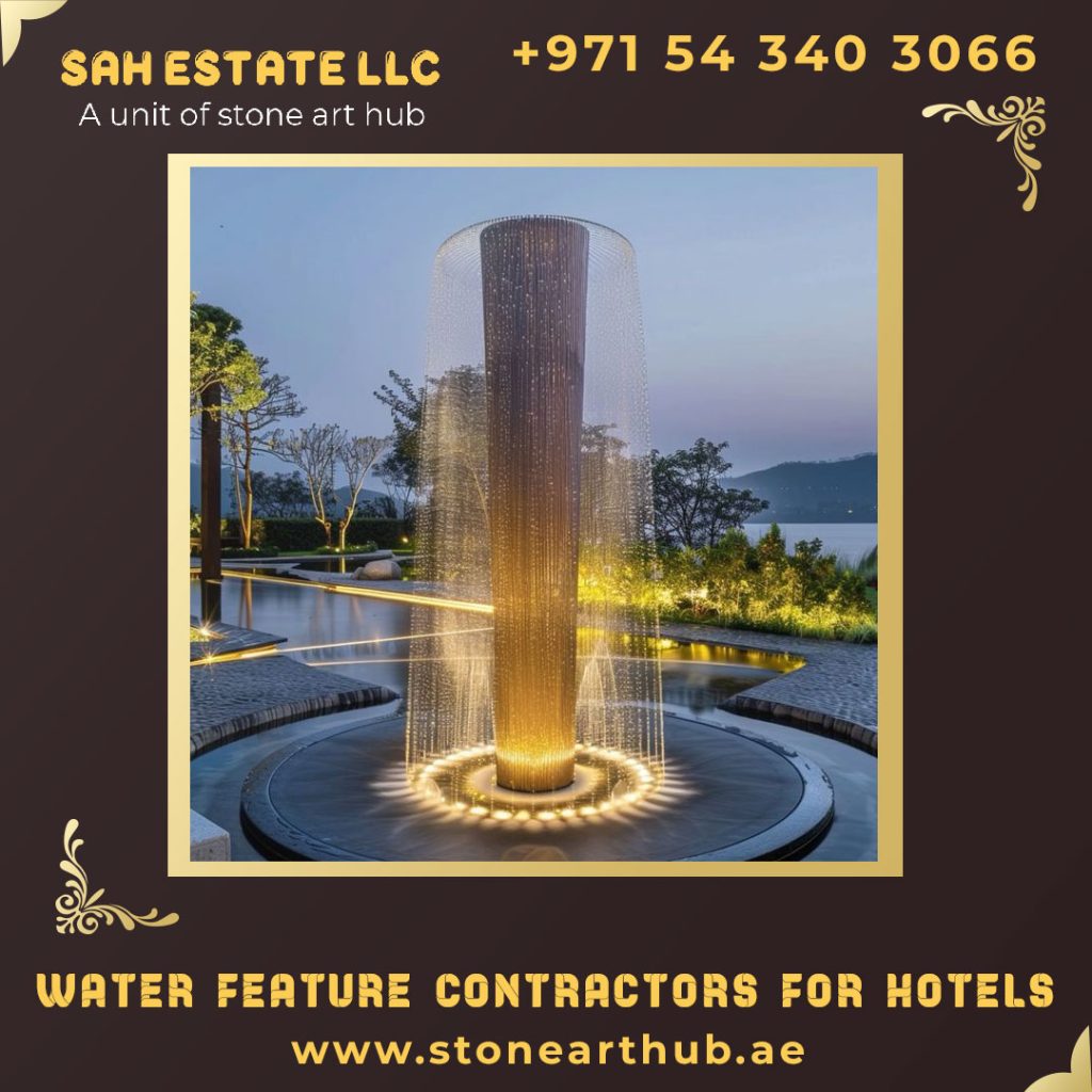 Luxury Water Feature Contractors For Hotels in Dubai