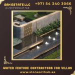 Luxury Water Feature Contractors For Villas in Dubai