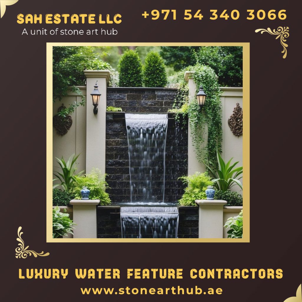 Luxury Water Feature Contractors in Dubai
