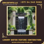 Luxury Water Feature Contractors in Dubai