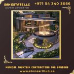 Musical Fountain Contractors For Gardens in Dubai