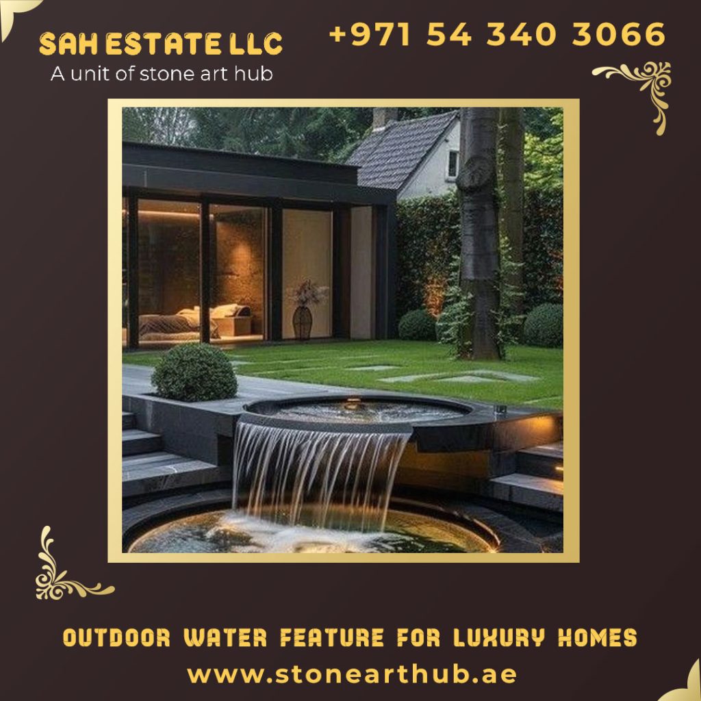 Outdoor Water Feature Contractors For Luxury Homes in Dubai