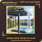 Outdoor Water Feature Contractors in Dubai 9 Outdoor Water Feature Contractors For Villas in Dubai