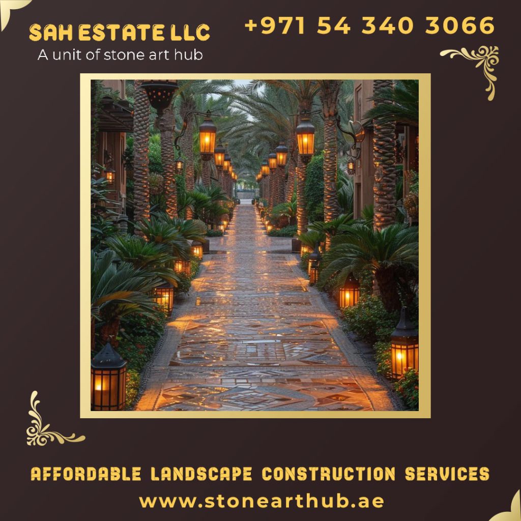 Affordable Landscape Construction Services Abu Dhabi