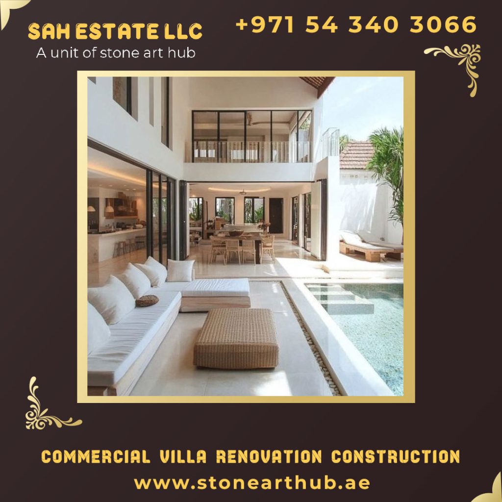 Commercial Villa Renovation Construction Services Abu Dhabi