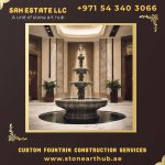 Custom Fountain Construction Services Abu Dhabi